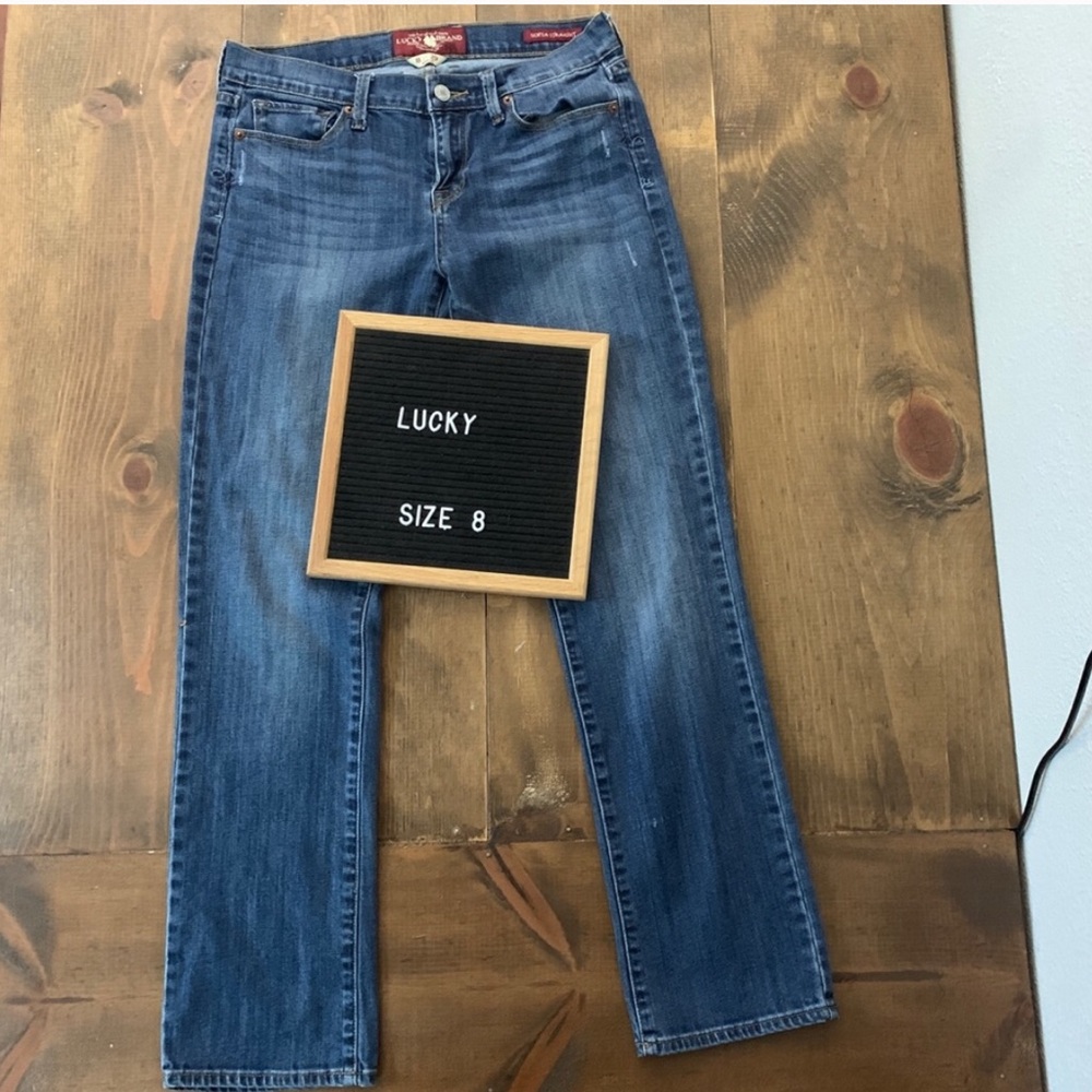 Lucky Brand Sofia Straight Leg Jeans